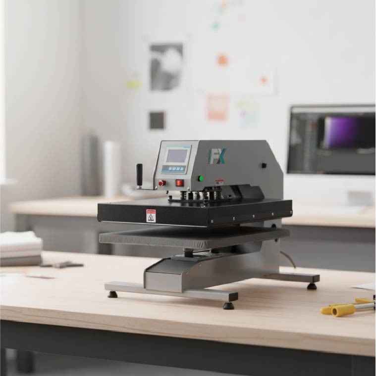 Single Pneumatic Heat Press